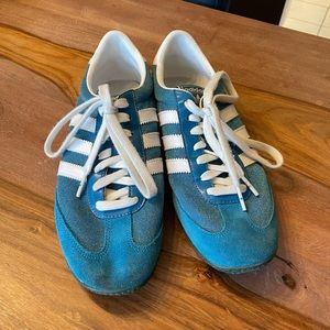 Adidas Blue Sparkly Sneakers